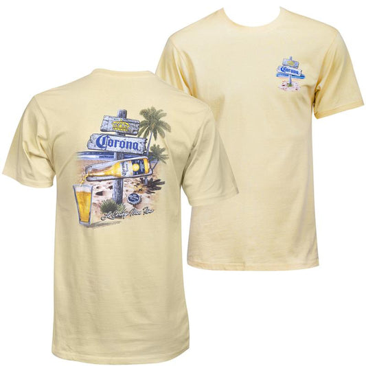 Corona Extra Afternoon Post T-Shirt Sweatshirt  - Functional Fashion - Flexible Fashion Fits - Diverse Fashion Choices - Size Range for Everyone - Cho