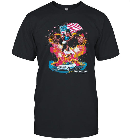 T-Shirt Giovannie & The Hired Guns Independence Day Limited