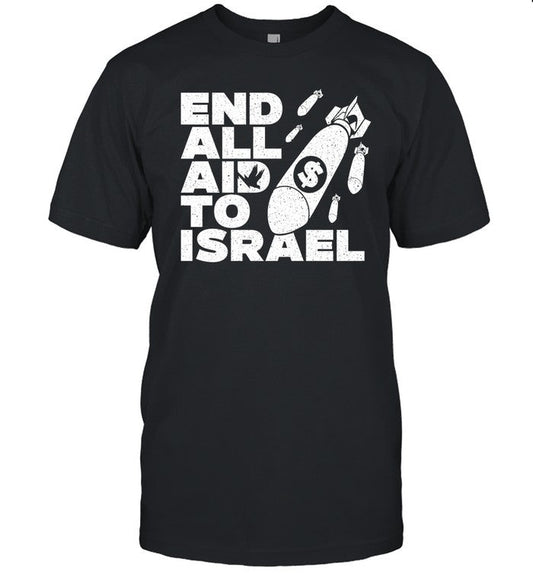 End All Aid To Israel Hoodie