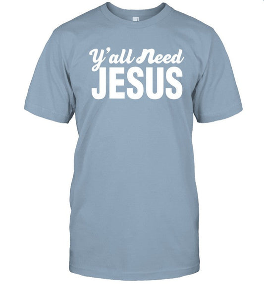 A'ja Wilson Wearing Y'all Need Jesus T Shirt