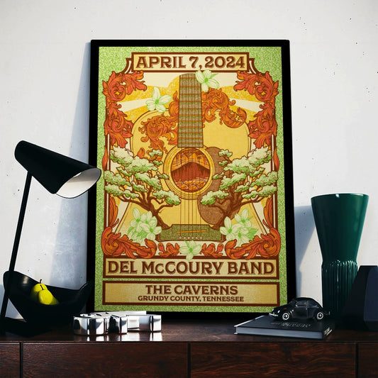 Del McCoury April 7, 2024 The Caverns Grundy County, TN Canvas