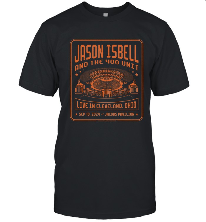 Jason Isbell And The 400 Unit Cleveland, Oh Sep 10 2024 T-Shirt