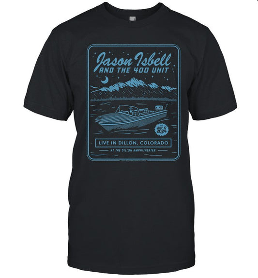 Limited Jason Isbell And The 400 Unit Dillon, CO July 12 2024 Dillon Amphitheater Shirt