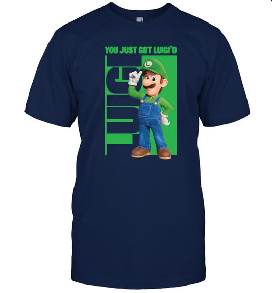 Limited You Just Got Luigi'd Mario Shirt