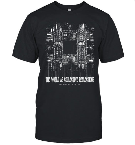No Authority The World As Collective Reflections Black T Shirt