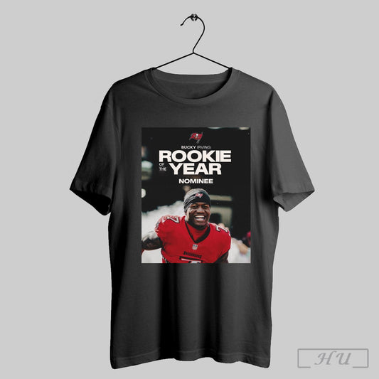 Poster Tampa Bay Buccaneers Bucky Irving Of The Rookie Year Nominee T Shirt