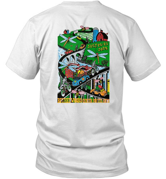 Phish Bethel Woods Event Shirt