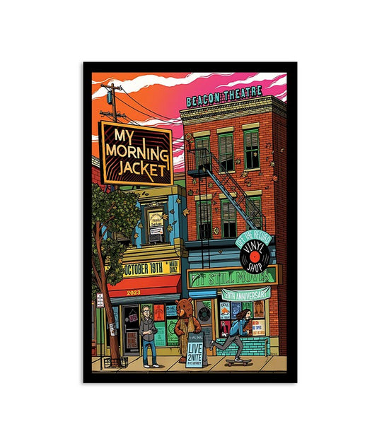 My Morning Jacket New York, Beacon Theatre October 19, 2023 Poster