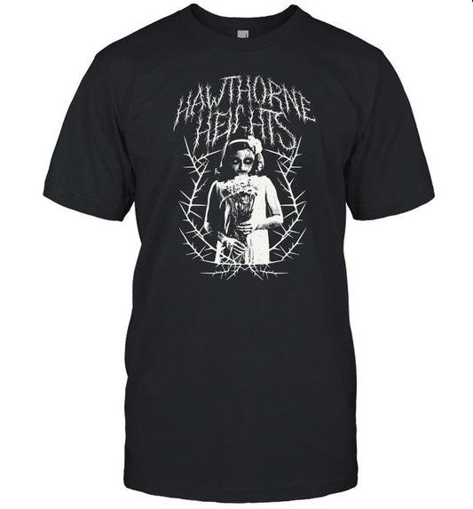 Shirt Hawthorne Heights Store The Silence In Black Metal And White
