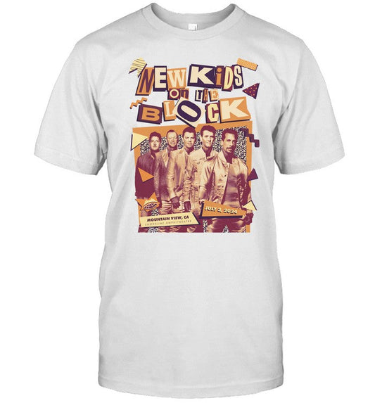 New Kids On The Block Mountain View Ca July 3 2024 T Shirt