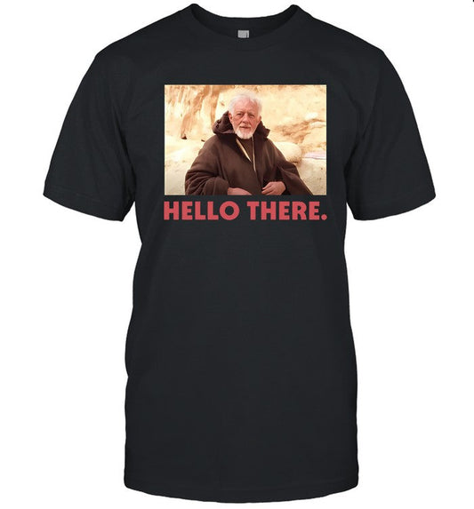 Ewan Mcgregor's Daughter Obi-Wan Hello There T-Shirts_1