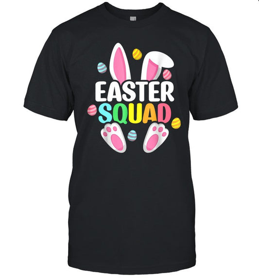 Easter Squad Family Matching Easter Day Bunny Egg Shirt