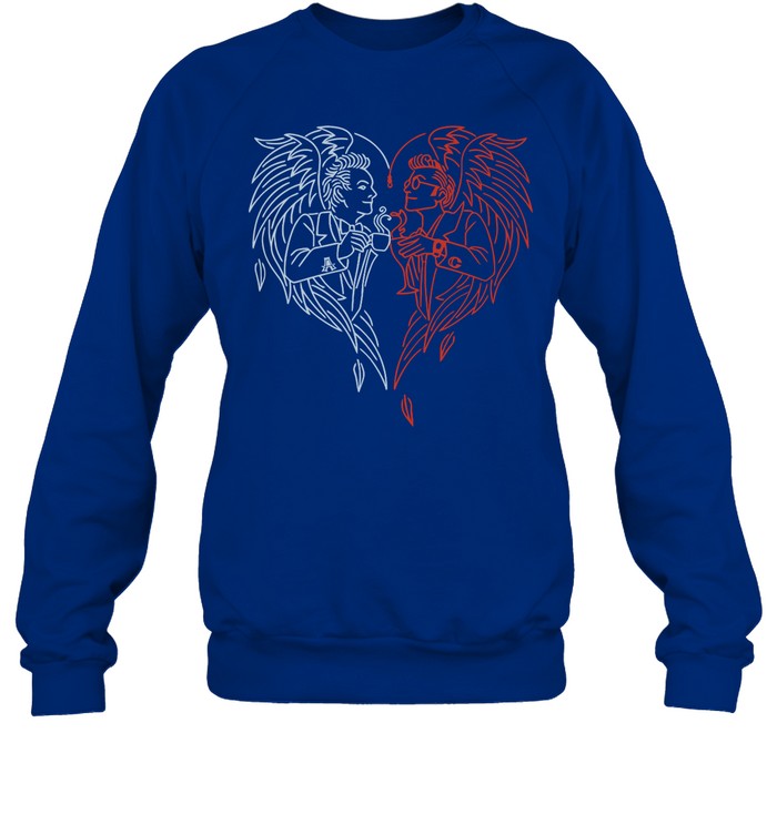Good Omens A Toast To The World Crewneck Sweatshirt