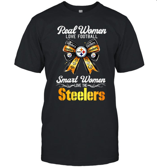 Real Women Love Football Smart Women Love The Steelers_2