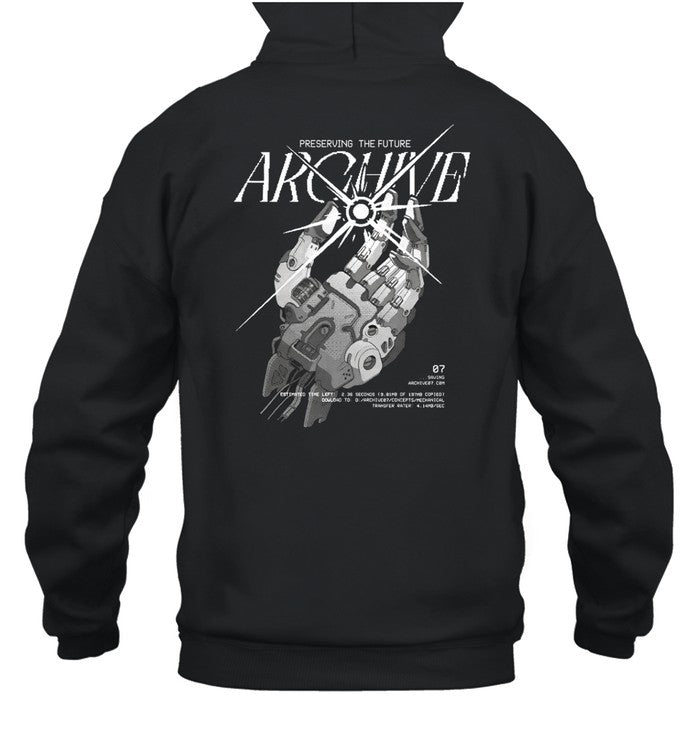 Archive07 Preserving The Future Archive Hoodie