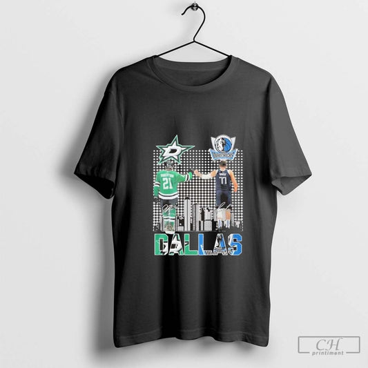 Premium Dallas Stars Jason Robertson Dallas Mavericks The T-Shirt