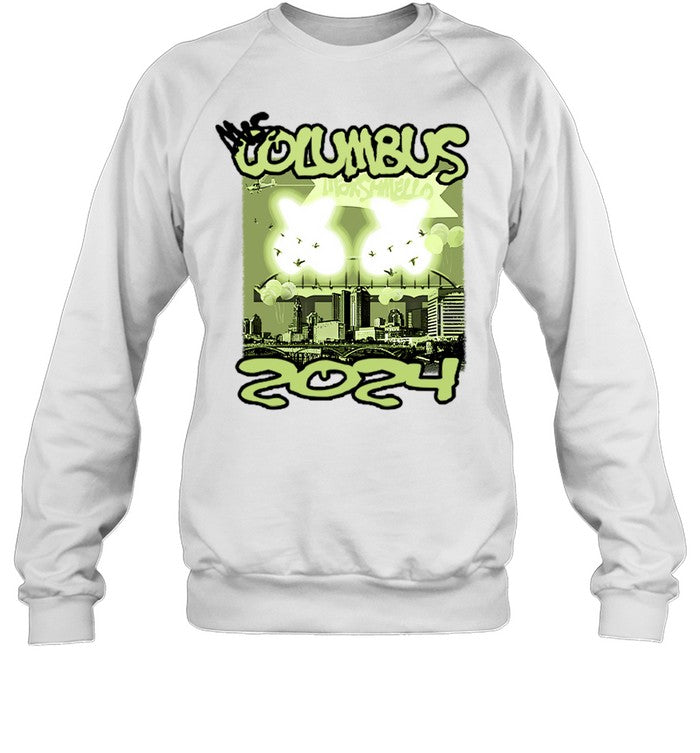 Marshmello Columbus Skyline Concert Shirt 2024