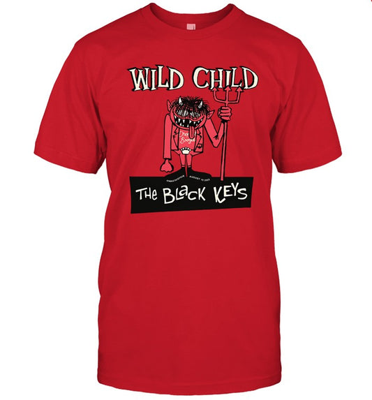 new the black keys wild child shirt