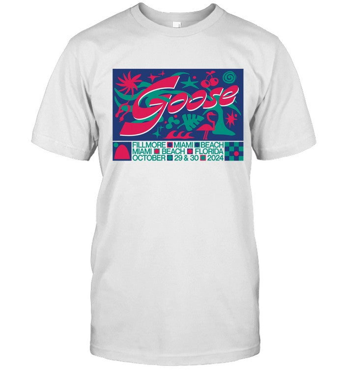 Goose At The Fillmore Miami Beach On Oct 29-30 2024 Shirt_1