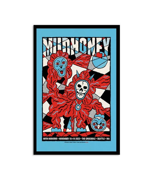 Mudhoney November 18-29, 2023 The Crocodile Seattle, WA Poster
