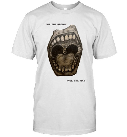 Langhorne Slim We The People Fuck The Man Mouth T-Shirt