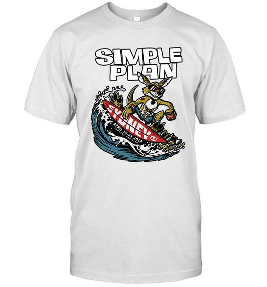 Simple Plan April 18-23 2024 Sydney T-Shirt