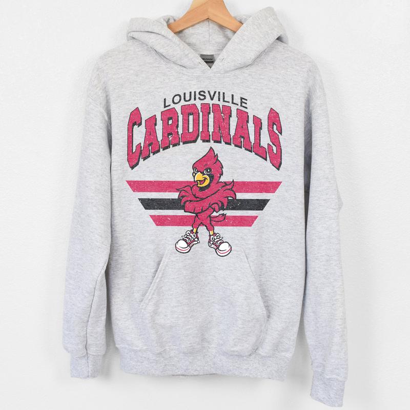 Louisville Vintage Football NCAA Sweatshirt - Tshirt - Hoodie, University of Louisville Unisex Football NCAA Shirt, Unisex Vintage NCAA Shirt, Classic Football Shirt, Gifts For Football Fan Sport, Cotton, Sweatshirt, T-Shirt, Hoodie