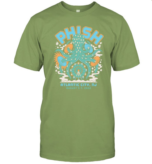 Phish Atlantic City Shirt