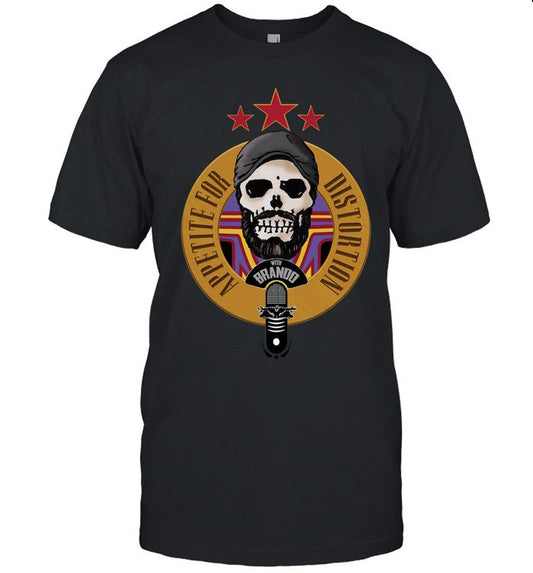 Appetite For Distortion Guns N' Roses Themed Podcast New Shirt