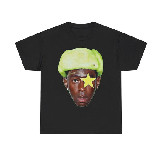 Tyler Star Inspired T-Shirt Y2k 90s Hip-Hop Vibes Heavy Cotton Graphic T-Shirt Tshirt Shirt HipHop Rap Tee Casual Classic Menswear Retro Top Vintage Comfy Streetwear Shortsleeve