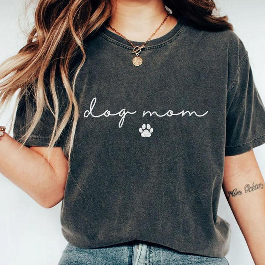 Dog Mom Shirt, Dog Mom T-Shirt, Dog Mom Shirts, Dog Mom Tee, Dog Mama Shirt, Dog Lover Gifts, Pet Lover T-shirt, Dog Owner Outfits, Dog Mama Clothing, Dog Mom Women Top