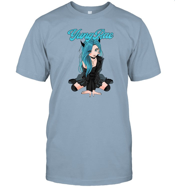 Limited Yung Bae Goth Anime Girl Funny Shirt