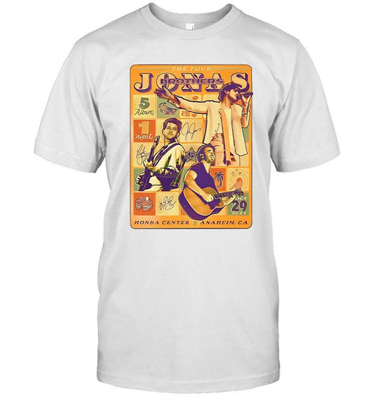 Jonas Brothers Anaheim, CA Oct 29 2023 Shirt
