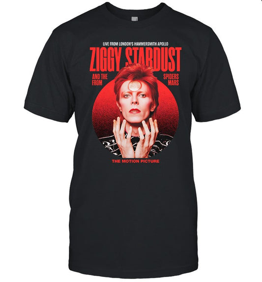 David Bowie Ziggy Stardust The Motion Picture Shirt New
