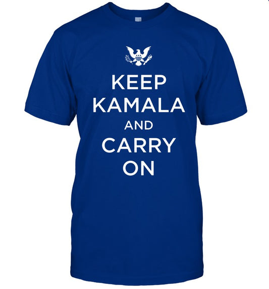 Keep Kamala And Carry On 2024 Limited Shirt