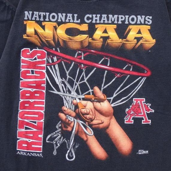 Vintage 90s National Champions NCAA Official T-Shirt Streetwear Clothing, Unisex Tshirt, Boy's Gift, Girl's Gift basketball clothes