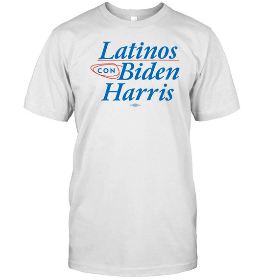 Joebiden Store Latinos Con Biden Harris Shirt