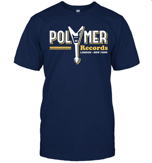 Polymer Organic Crew Neck T-Shirt Music D294