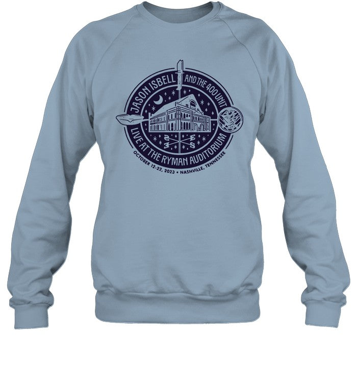 Jason Isbell and the 400 Unit Nashville, Tennessee Oct 12-22 2023 Event Tshirt