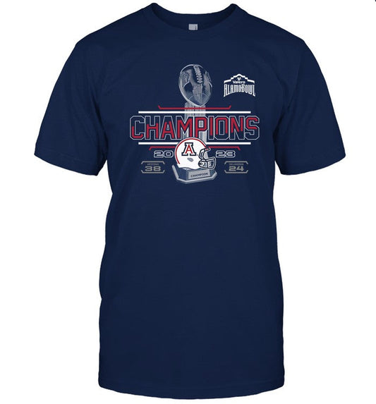 T-Shirts 2023 Valero Alamo Bowl Champions Limited