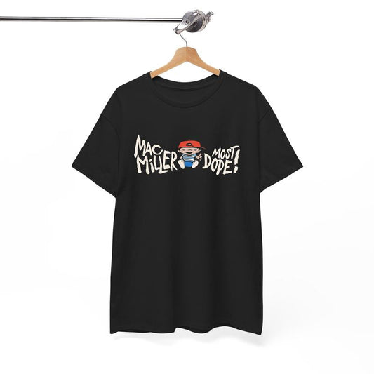 Mac Miller Most Dope Graphic Tshirt - Unisex Cotton Tee for Men and Women - Menswear