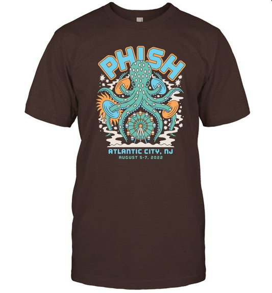 Phish Atlantic City NJ July 5 7 2022 Tee