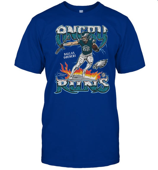 Kyle t Angry Runs Eagles Dallas Goedert Shirt, Hoodie, Sweatshirt