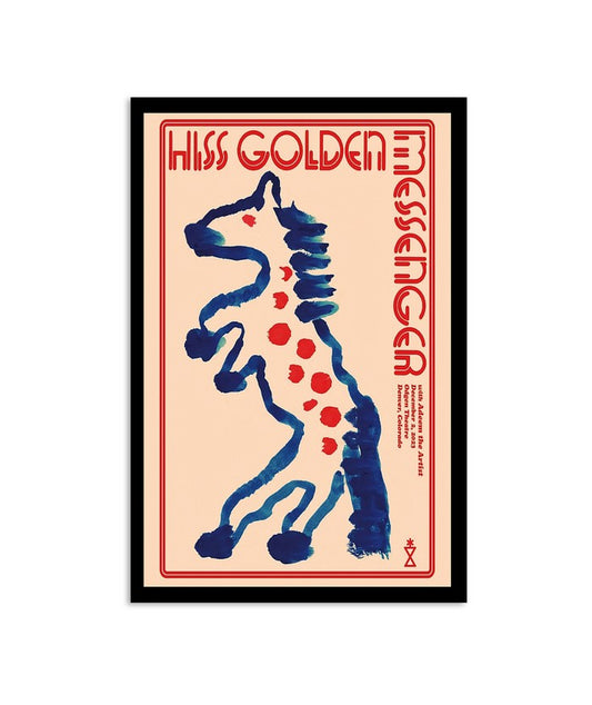 Hiss Golden Messenger December 2, 2023 Ogden Theatre Denver, CO Poster