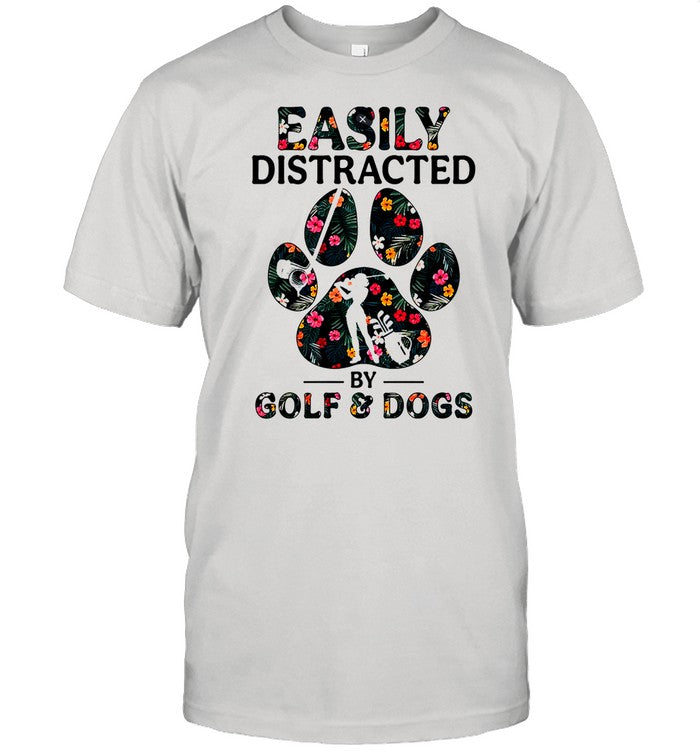 Easily distracted by solf and dogs shirt_1