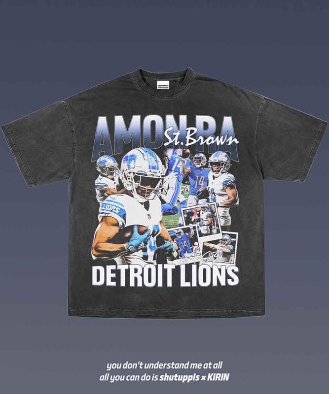 Amon-Ra St.Brown 1.0 Graphic Tee  American Football  Gift For Fan