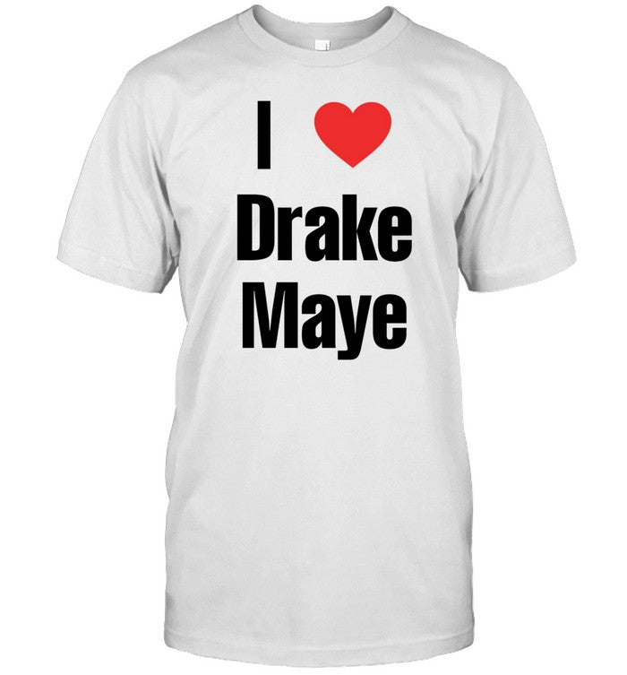 Drake Maye Wearing I Love Drake Maye Shirt_1