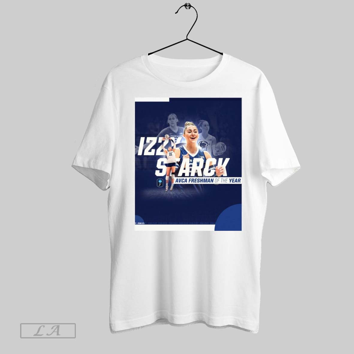 Poster Izzy Starck Avca Freshman Of The Year National Freshman Ncaa 2024 T Shirt