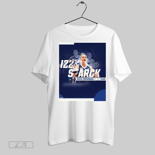 Poster Izzy Starck Avca Freshman Of The Year National Freshman Ncaa 2024 T Shirt