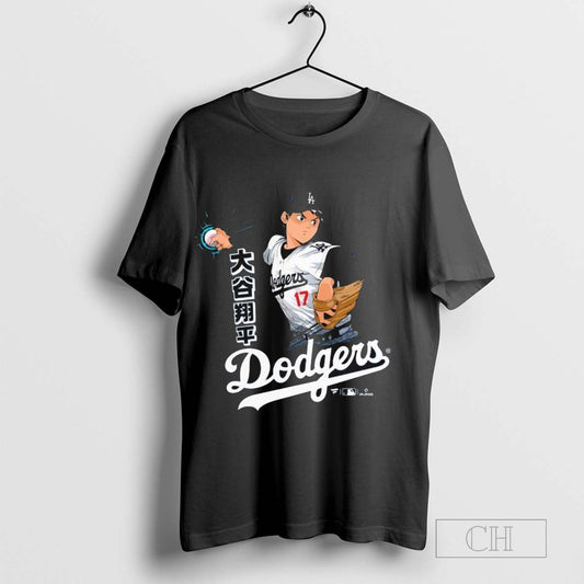 Shohei Ohtani Ohtani Me Los Angeles Dodgers Anime T-Shirt
